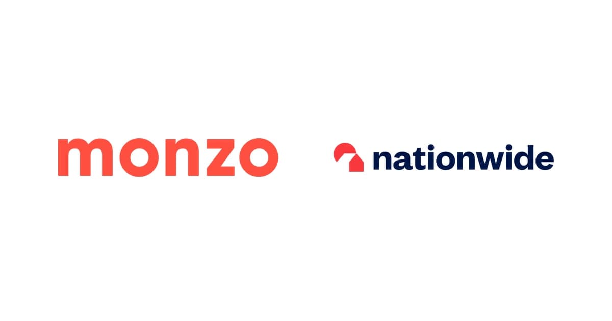 the Monzo and Nationwide logos side by side