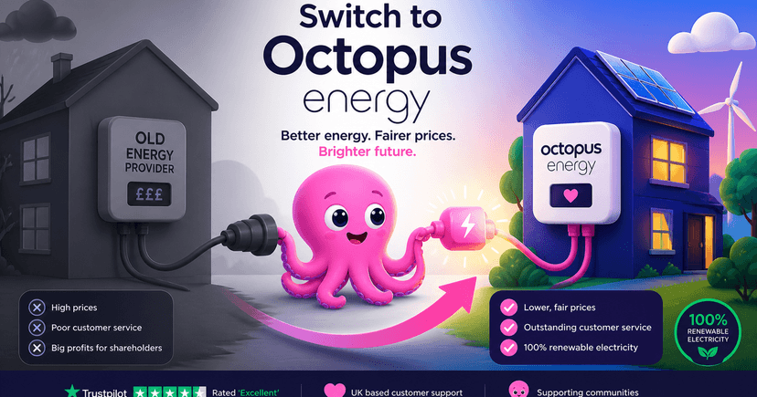 How to switch to Octopus Energy: a screen-by-screen guide (2026)