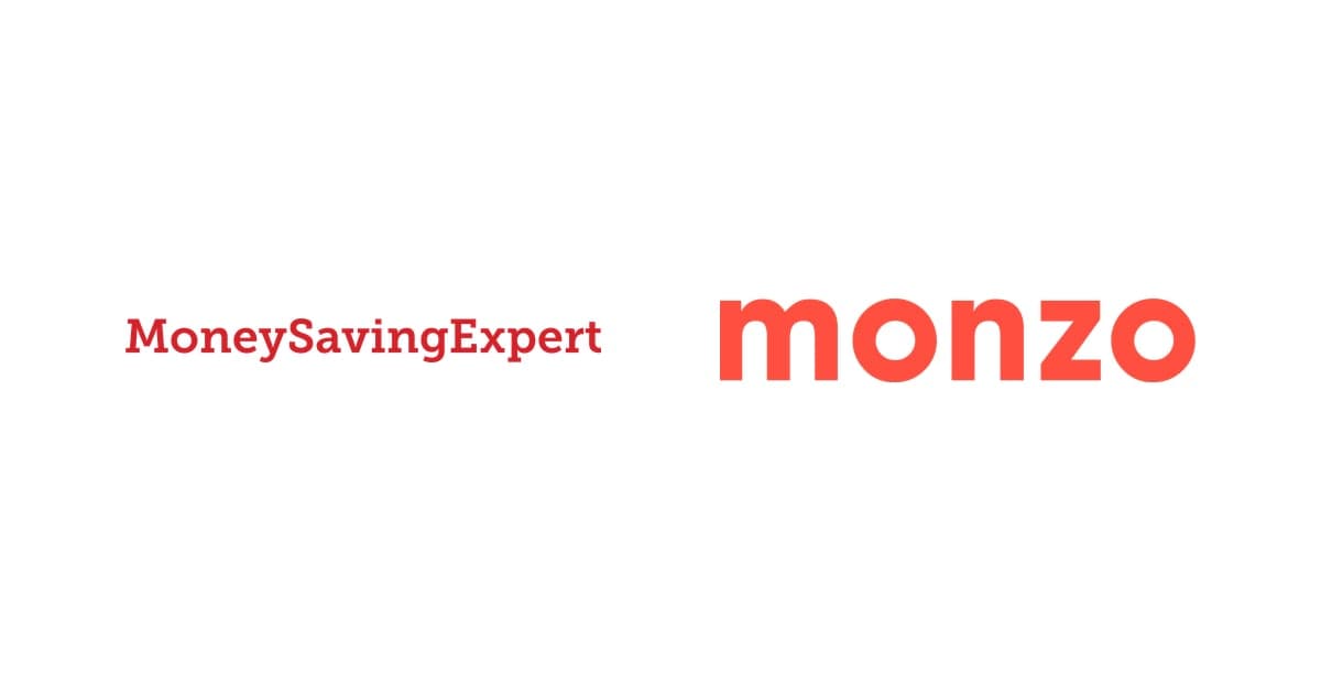 the MoneySavingExpert and Monzo logos side by side